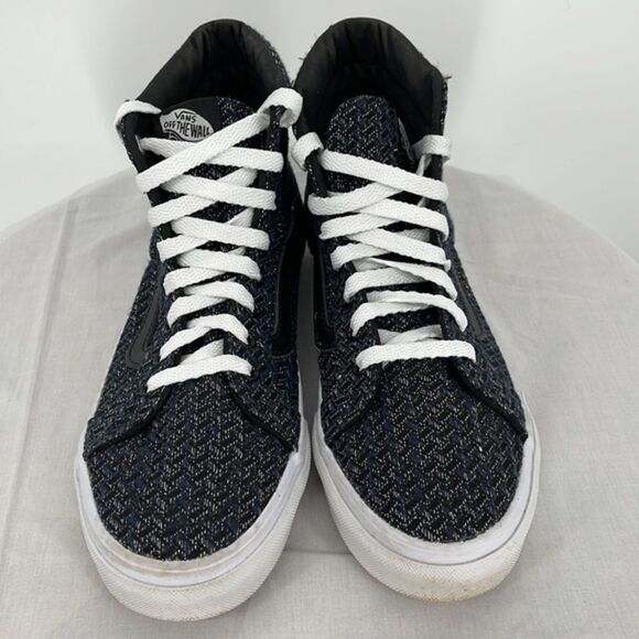 Vans SK8-hi Slim Italian Weave size M/7-W/8.5 - Picture 2 of 10